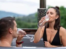 Dog-Friendly 8-Person Cottage with Private Hot Tub - Cantref, Brecon, Hotel in Brecon