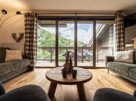 Sublime Duplex Neuf pour 12 pers, Centre Station, à 100m des Pistes, Balcons ensoleillés - FR-1-755-17
