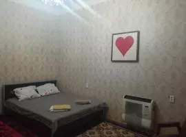 room with a mountain view