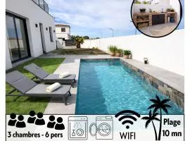 Villa Zinga - Piscine, jardin & calme absolu