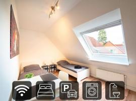 have-a-nice-Stay - Trappenkamp - Monteursunterkunft - Einzelbetten - gute Anbindung - Bettwäsche, Hotel in Trappenkamp