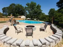 Waterfront home with heated pool available!