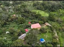Cabaña jacuzi interno