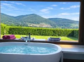 Relax natural en Vigo Rural Moss con Jacuzzi y Vistas