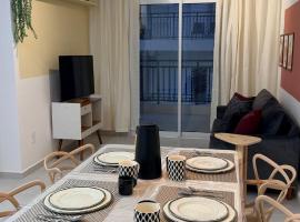 Mar e Natureza 2 quartos 6 Pessoas Lazer, hotel a Bertioga