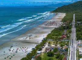 casa grande para temporada no litoral norte - boraceia são sebastião