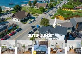 #1Downtown Spot Walk to Beach, Hot Tub & Pets OK