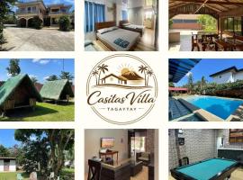 Casitas Villa Tagaytay Private Villa with Pool for Events and Big Groups, Hotel in Tagaytay