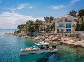 Luxury Seafront Villa Diora Brac with Heated Pool