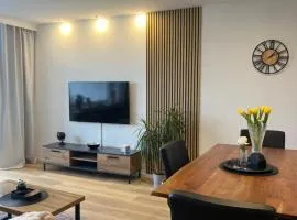 Stilvolles Apartment mit ländlichem Ausblick