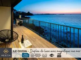 ILE CEZON - Duplex de luxe avec magnifique vue mer