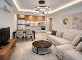 Modern Apartment with Jacuzzi & Pool in Mykonos Homes Resort, Northern Cyprus