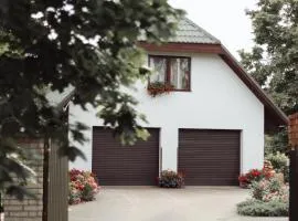 Holiday house with landscape garden
