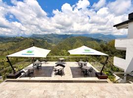 Hotel El Mirador del Cocora, viešbutis mieste Salentas