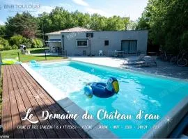 ORBIS - "Domaine du Château d'eau" - Villa 12 personnes et dépendance 5 personnes - Piscine - Jeux - Clim - WiFi - Parking