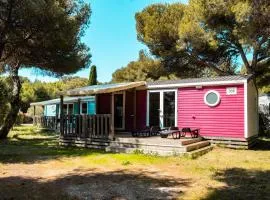 Camping l'Arquet - Mobil-home Premium 4 pièces 6 personnes climatisé MAE-3771