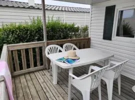 Camping Les Flots de l'Océan - Mobil Home 3 Pièces 4 Personnes + TV MAE-8953