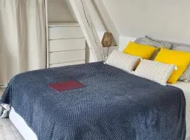 Appartement cosy et calme, vue sur le château