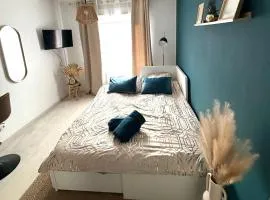 Studio Cozy Centre Bourges équipé WIFI Tv Connectée