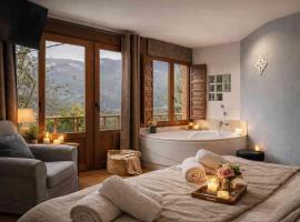 프로아자에 위치한 호텔 El Ablanu, jacuzzi y vistas