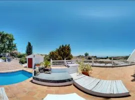 Suite in Finca Molino in Almayate with Pool, Sea Views, Family Touch & Dog Madness