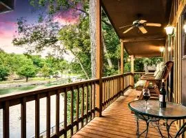 Vintage Riverfront Retreat Sunset Views