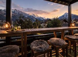 Alpine Retreat I Mountain View I BBQ I Parking, hotel i Frutigen