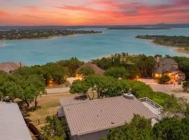 Tequila Sunrise hot tub lake view firepit pool