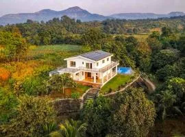 Aqua & Sage by StayVista - Riverside Villa with Pool & Terrace