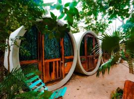 Tubo Tulum Hostel - Unique Stay, viešbutis Tulume