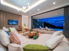 The Exclusive Sky D2U3 豪华4卧室海景别墅 私人12m无边海景泳池 丰富早餐 每日清洁