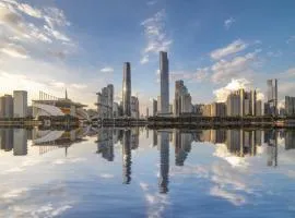 Bella Apartment Hotel Huijin International Financial Center-Free private car delivery to Canton Fair