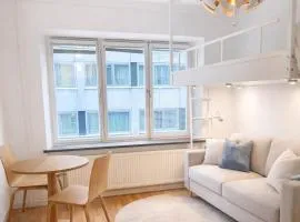 Studio with loft bed with gym and sauna