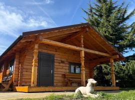 Log Cabin with Private Sauna and Fire Place in Canterbury, hotell sihtkohas Canterbury