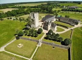 Manoir enchanteur près de Tendu avec court de tennis