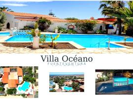 Villa Océano with private heated pool, aircon and Seaview, hotel a Parque Holandes