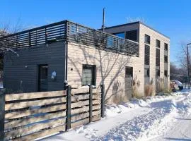 Auszeit Ferienwohnung mit Dachterrasse und Sauna