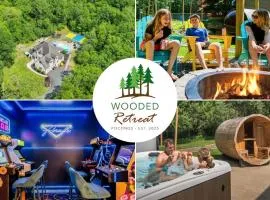 Sleeps 14 Pool Hot Tub Sauna Pickleball Arcade