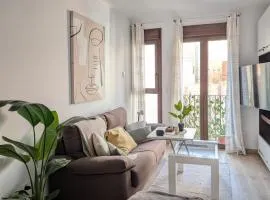 Chic Studio with Castle View Balcony and A/C