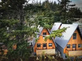 The Return to Stone - A-Frame Cabin with Soaking Tub
