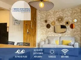 Sunset centre Merlimont Plage