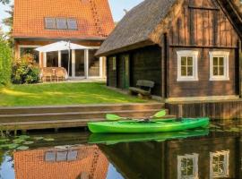 Ferienhaus Fließ Paradies mit private Spa - Leipe, Spreewald, hótel í Leipe