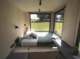 L'Arche des Hays - Parcel Tiny House - Tiny house entourée d'animaux dans le Jura MAE-3343