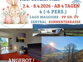 4-Zi-WG Casa Sogno - Valle mit Kamin. Alleinlage im Rebberg!, hotell sihtkohas Agarone