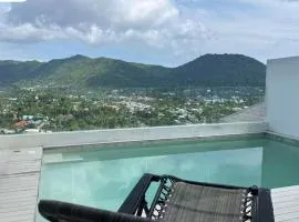 Small villa perched with Mountain views Lamai