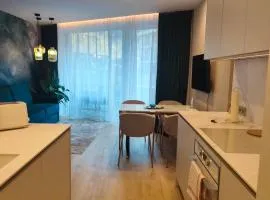 Boutique studio Diorit with garage and terrace