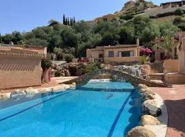 El Oasis - Mountain hideaway with pool & sunsets near Mojácar