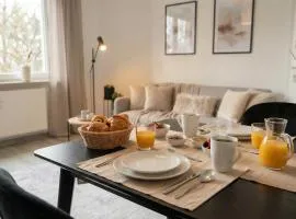 MILPAU Gladbeck 1 - zentrales Design-Apartment in Innenstadtlage - Parkplatz