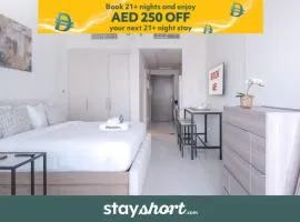 Free housekeeping visits during your stay - StayShort - Damac Hills Sleeps 2 with Balcony