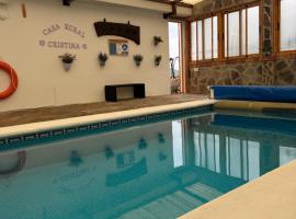 Casa rural Cristina- Piscina climatizada, viešbutis Malagoje